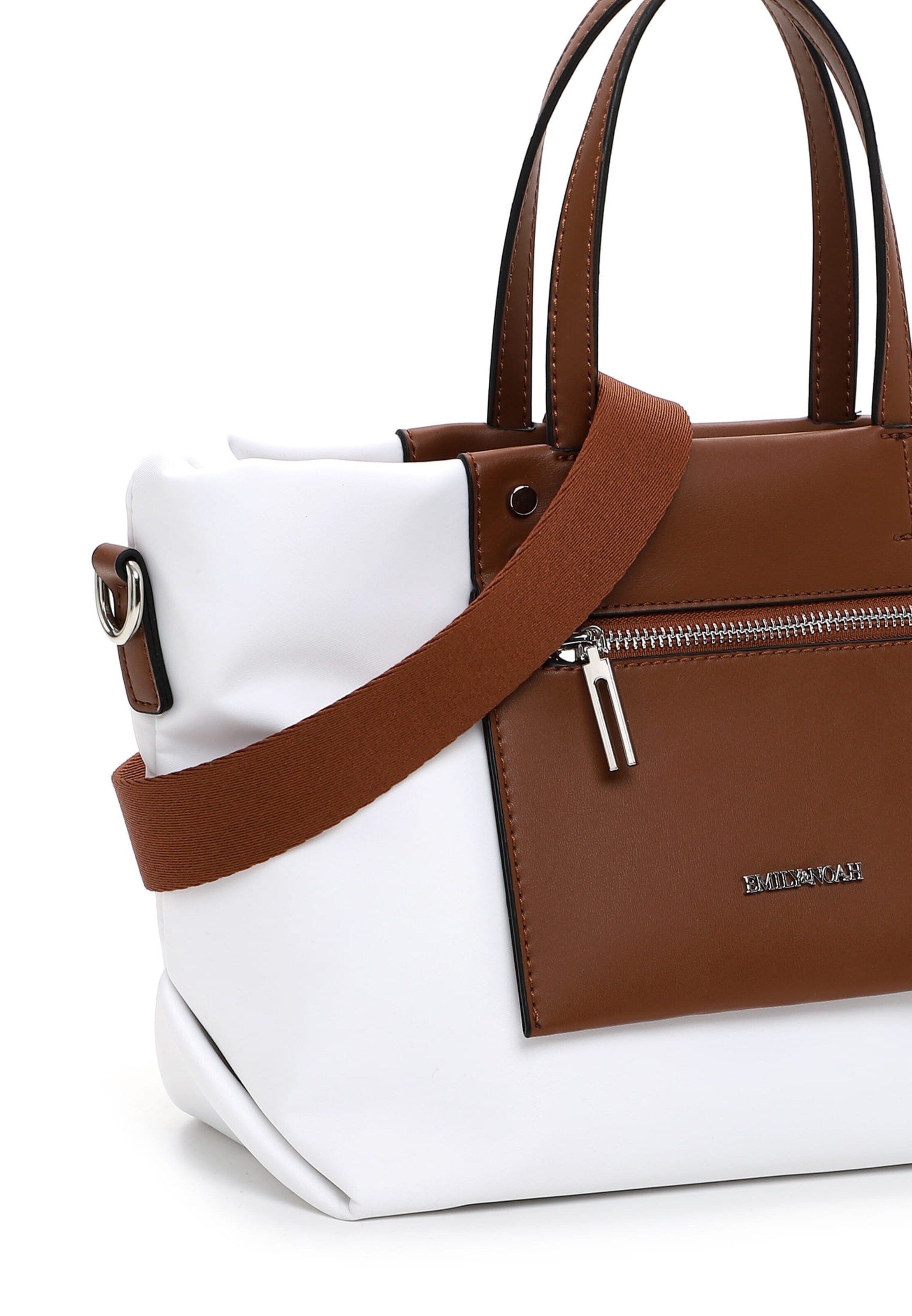 Emily & Noah Shopper 'Elaura' in Weiß