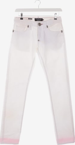 Philipp Plein Jeans in 30 in White: front