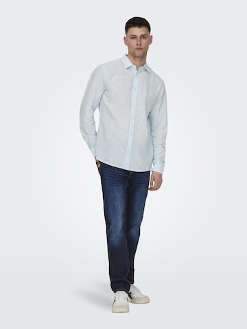 Only & Sons Slimfit Jeans in Blau