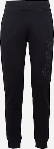 ASICS Tapered Sportbroek in Zwart: voorkant