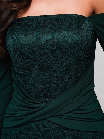 Ombre Společenské šaty – zelená