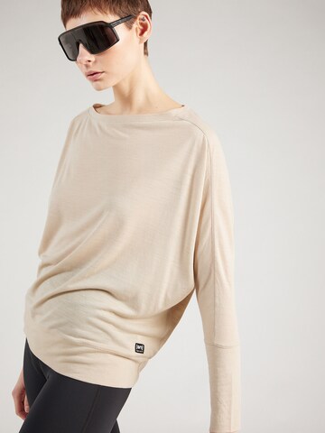 super.natural Funktionsbluse 'KULA' i beige