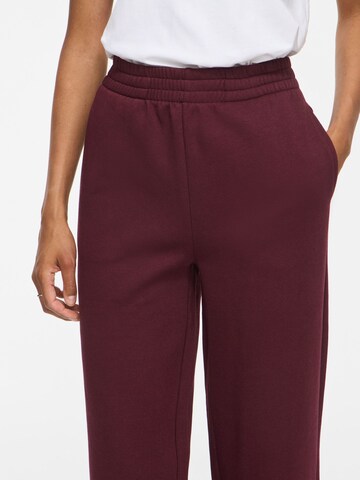 Wide leg Pantaloni 'VIVERA' di VILA in rosso