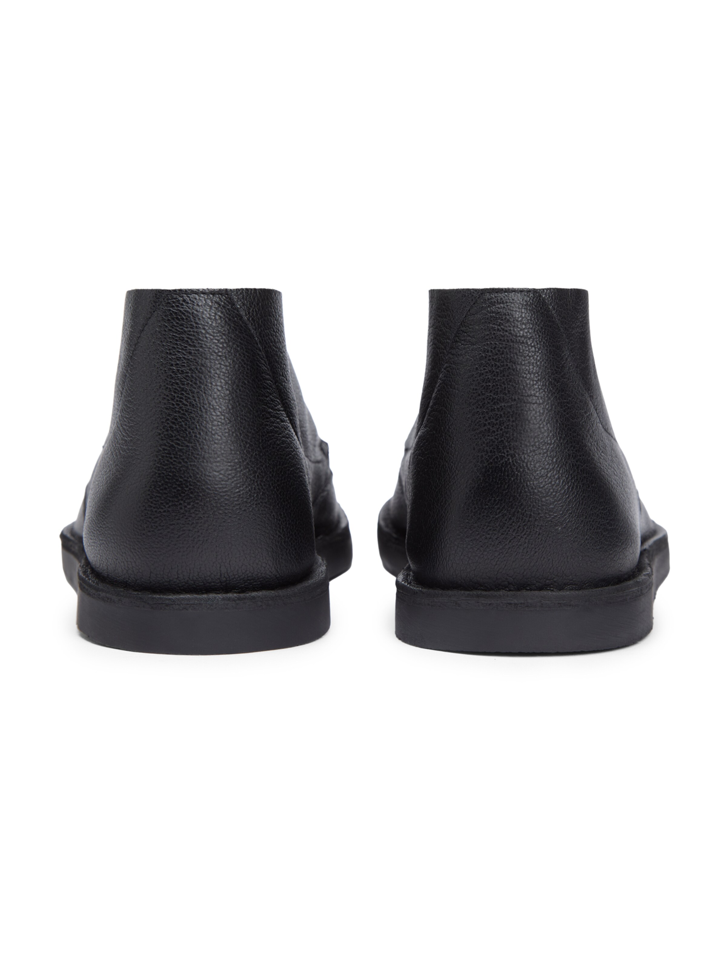 TOMMY HILFIGER Chukka gležnarji | črna barva: zadnja stran