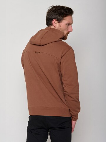 GREENBOMB Sweatshirt 'Bike Target' in Bruin