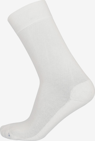 Chaussettes 'Air Plush' Hudson en blanc : devant