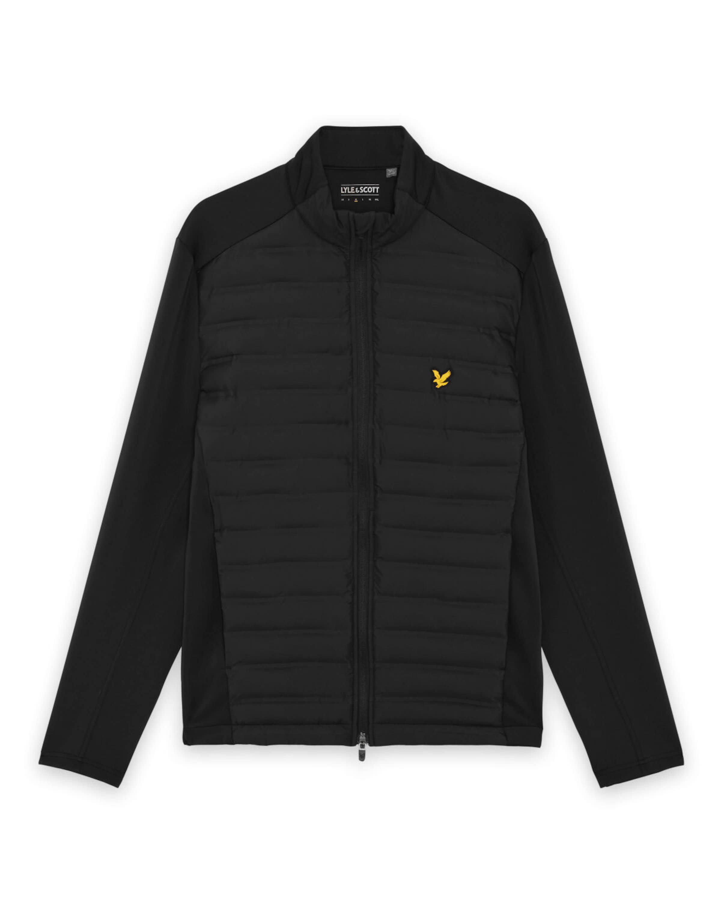 Lyle & Scott Sportjas in Zwart: voorkant