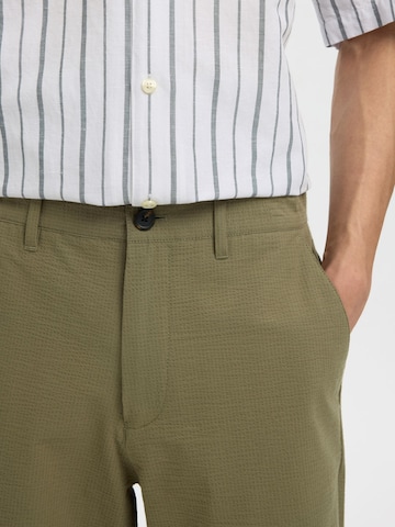 SELECTED regular Bukser i grøn