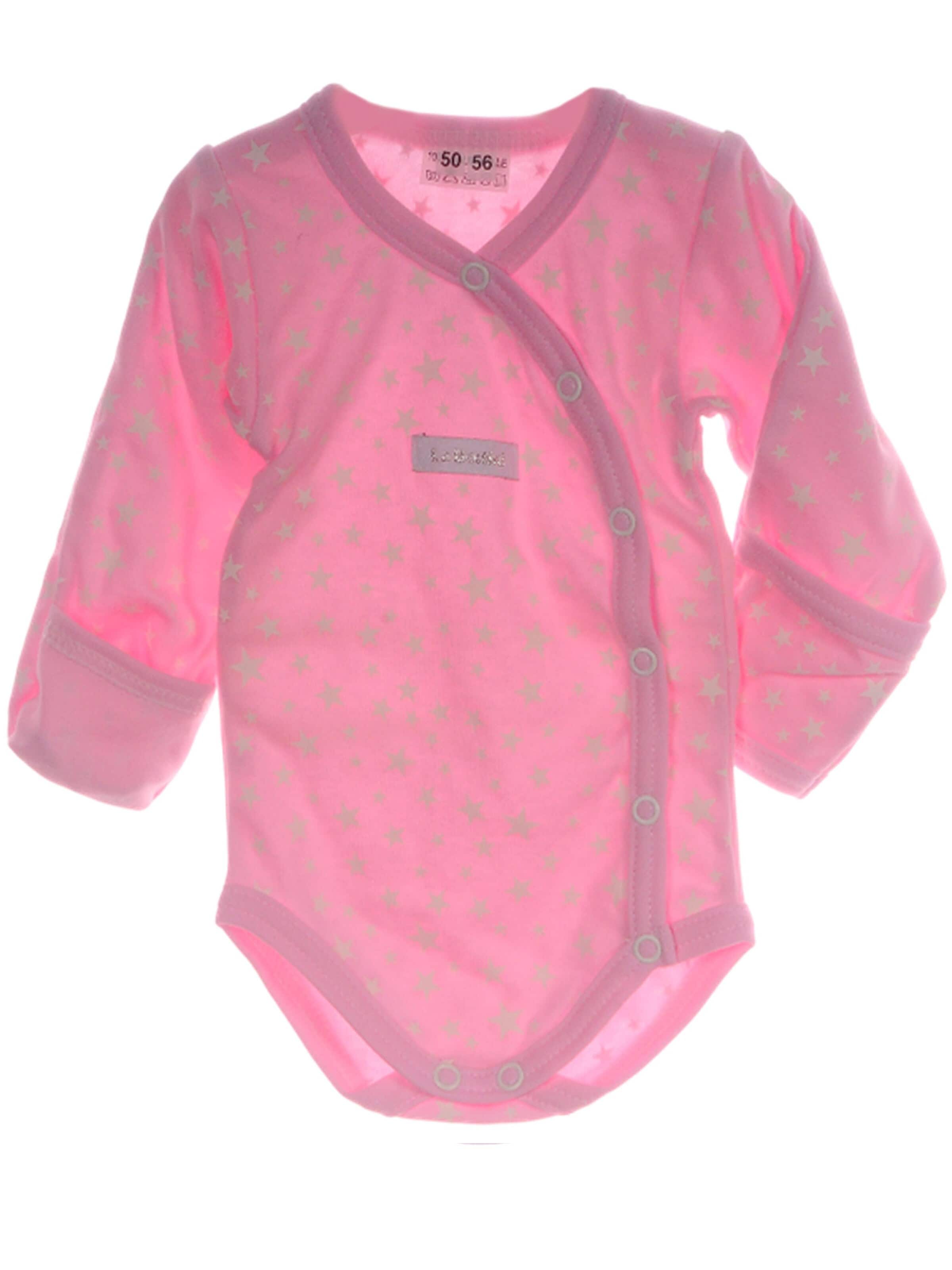 La Bortini Romper/Bodysuit in Pink: front