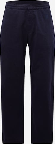 NN07 Loosefit Broek 'Foss' in Blauw: voorkant