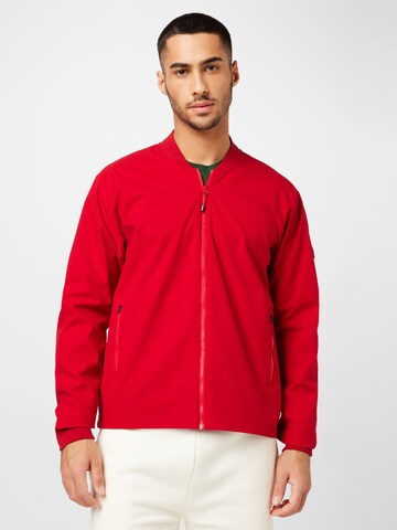 Maloja Športna jakna 'Birnhorn' | rdeča barva: sprednja stran