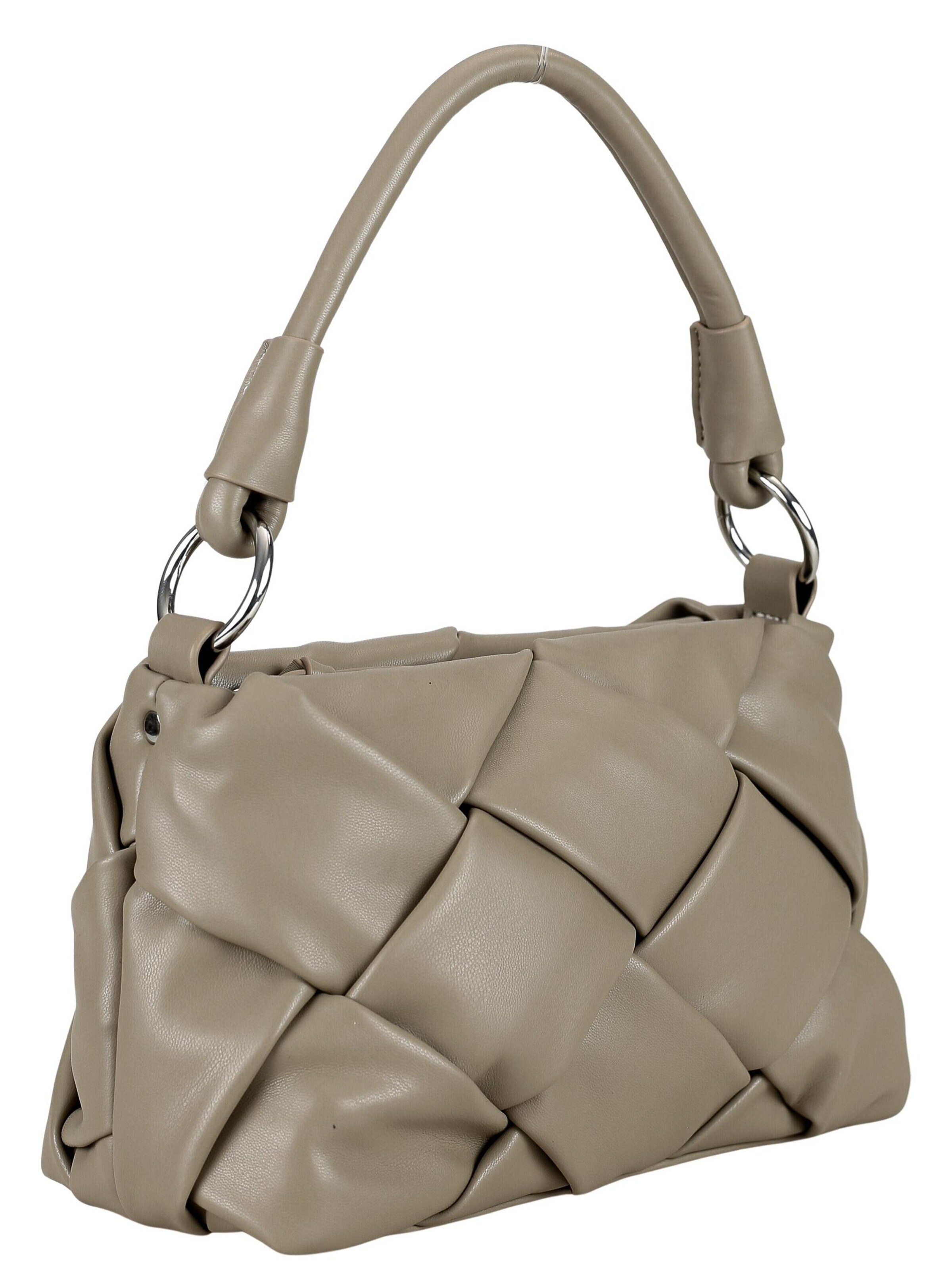 COLLEZIONE ALESSANDRO Shoulder Bag 'Giorgia' in Grey: front