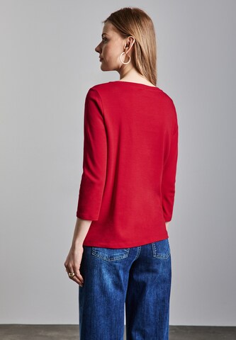 STREET ONE Basic Shirt in Rot