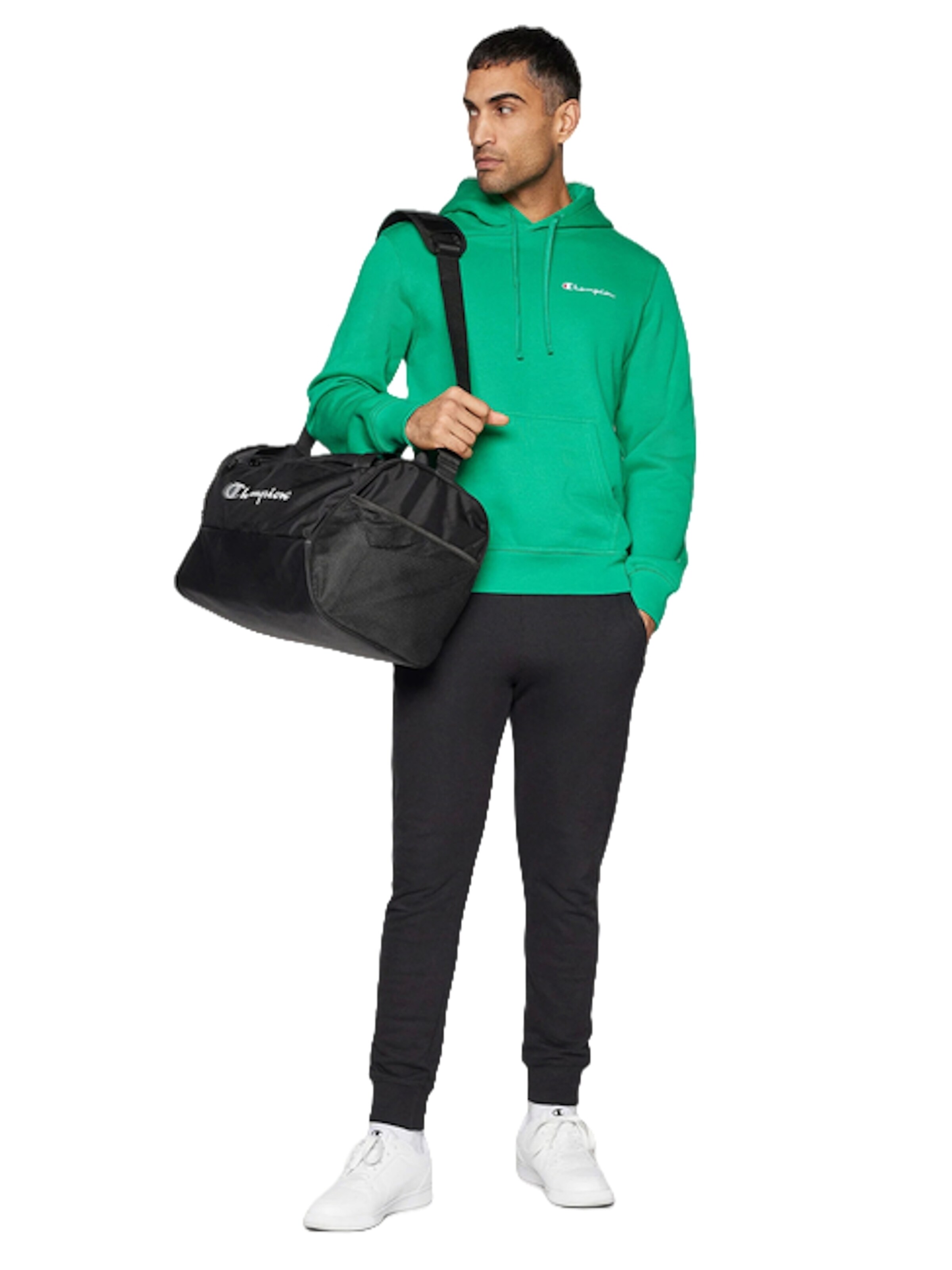 Felpa di Champion Authentic Athletic Apparel in verde