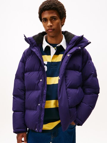 Veste d’hiver Tommy Jeans en violet : devant