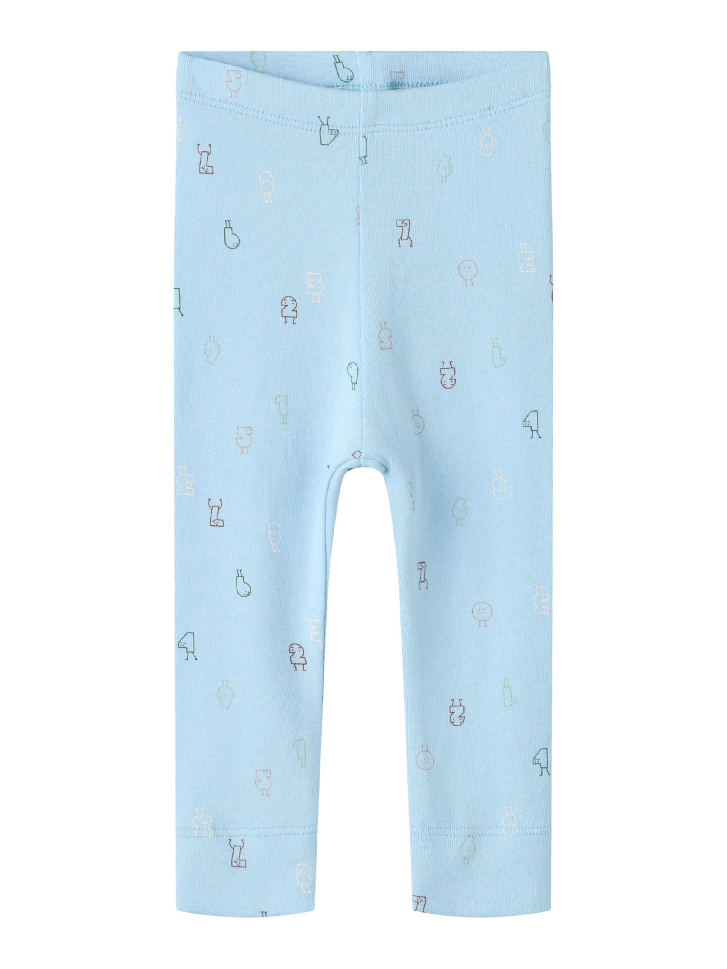 Skinny Leggings 'NBMLYDUS' di NAME IT in blu: frontale