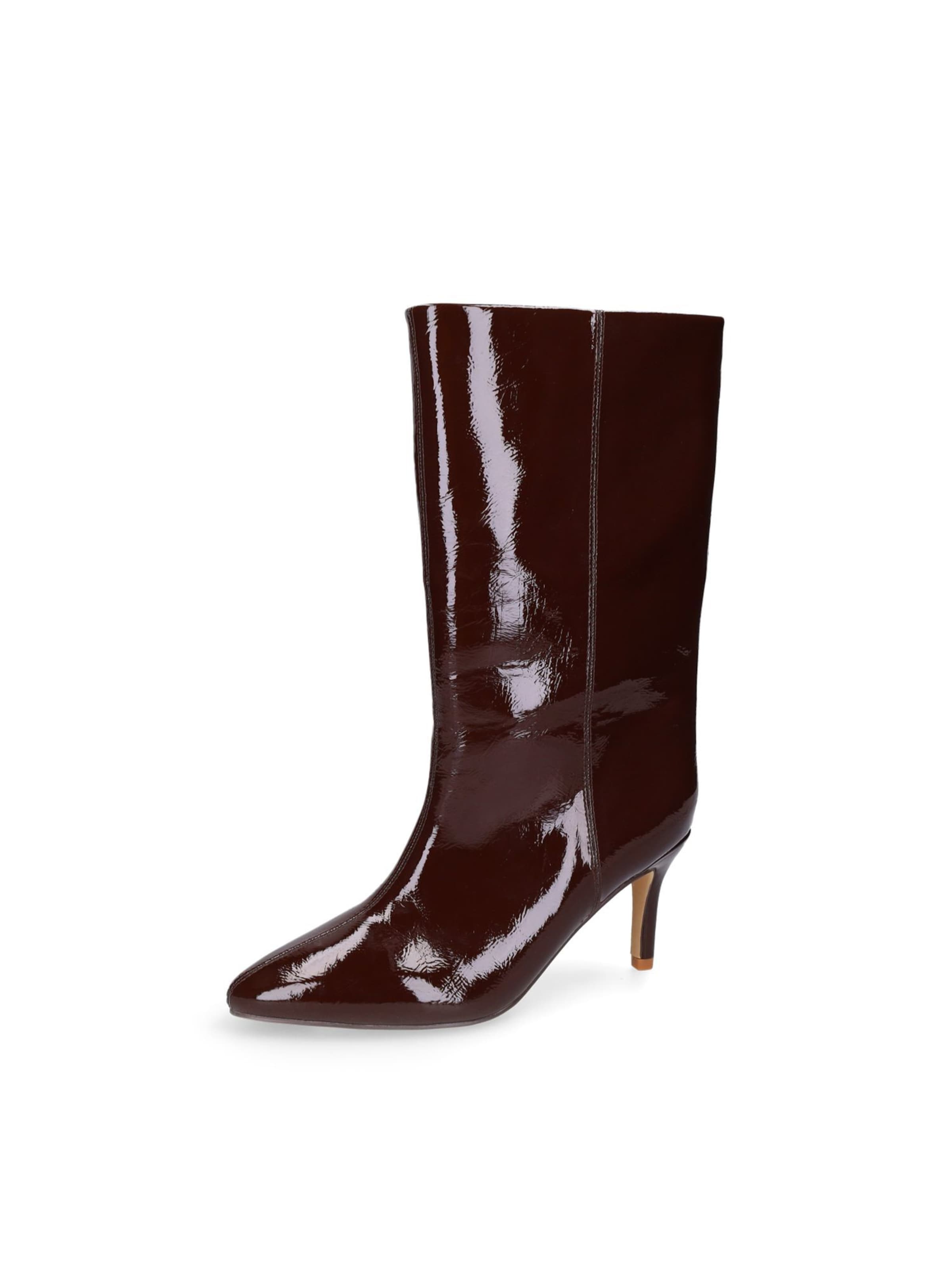 SACHA Enkellaarsjes in Bruin: voorkant