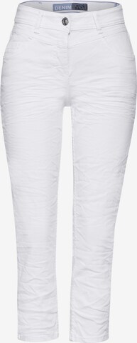 CECIL Slim fit Jeans in White: front