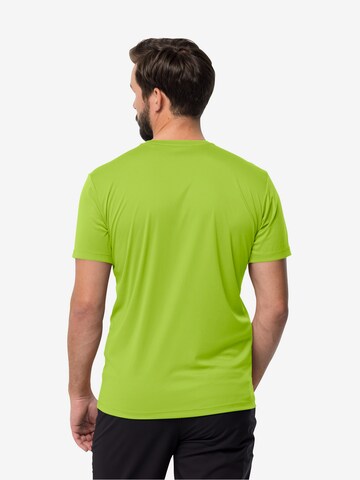 T-Shirt fonctionnel JACK WOLFSKIN en vert