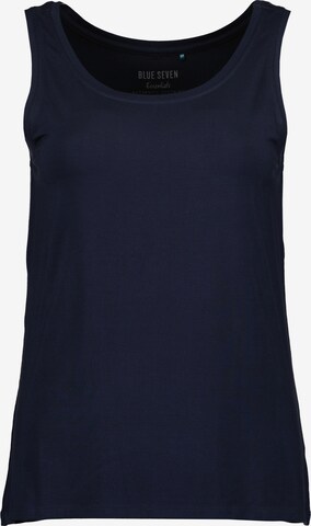 BLUE SEVEN Top in Blue: front