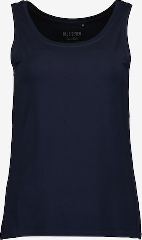 Top di BLUE SEVEN in blu: frontale