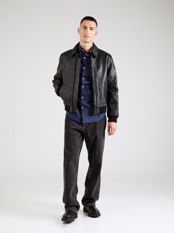 GANT Regular fit Button Up Shirt in Blue