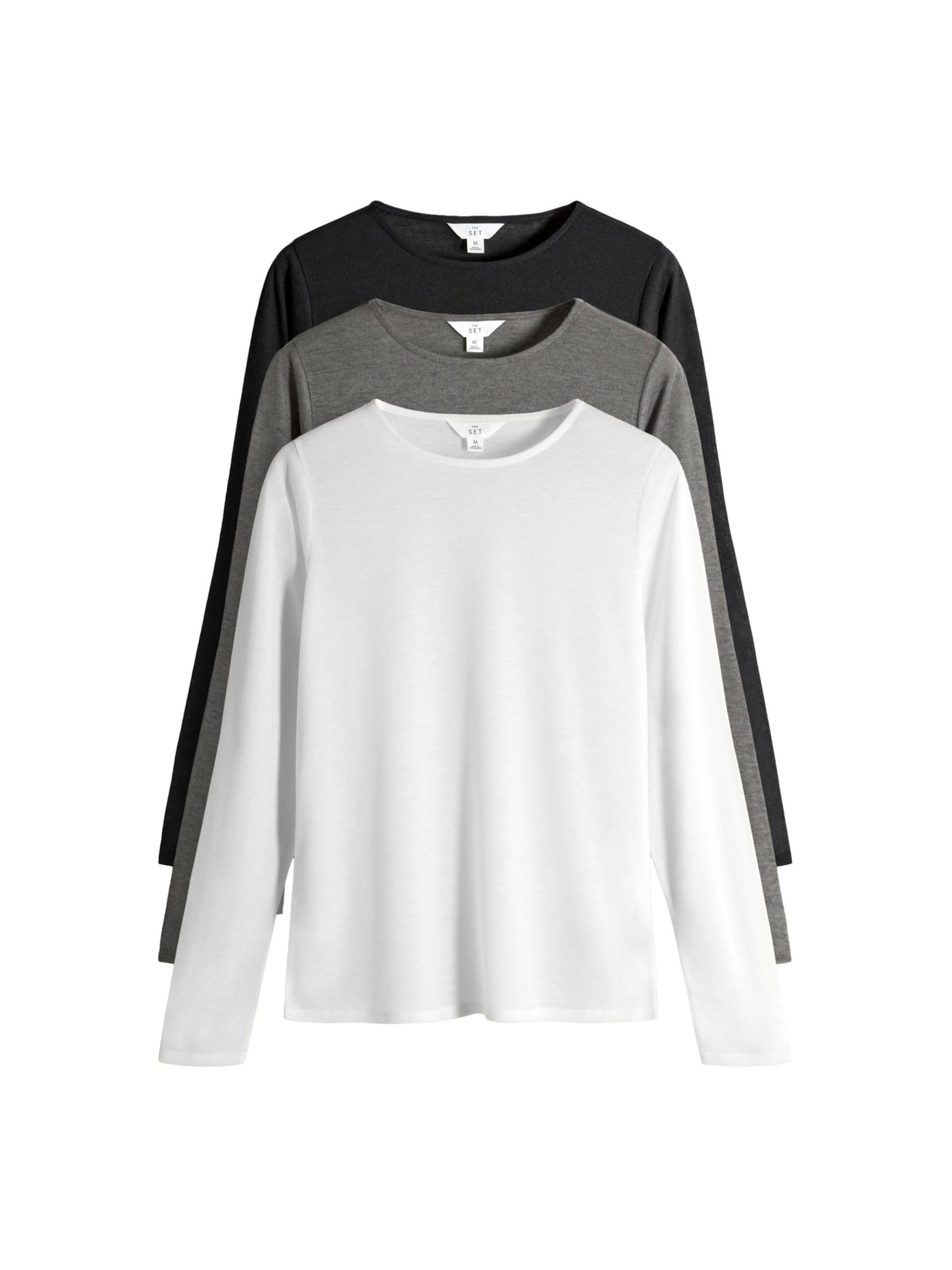 The Set Футболка в Серый: спереди