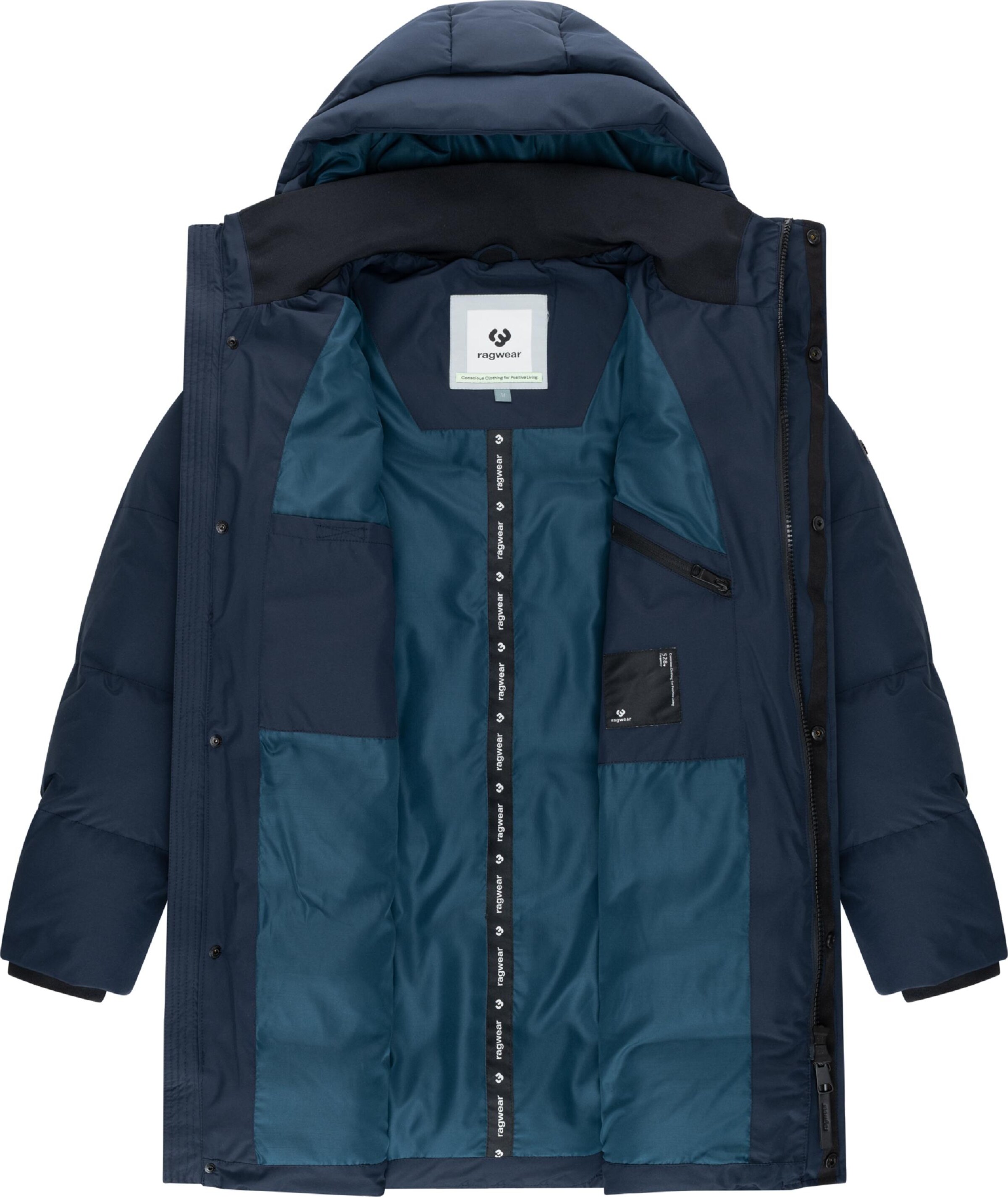 Ragwear Winter coat 'Nortday' in Blue