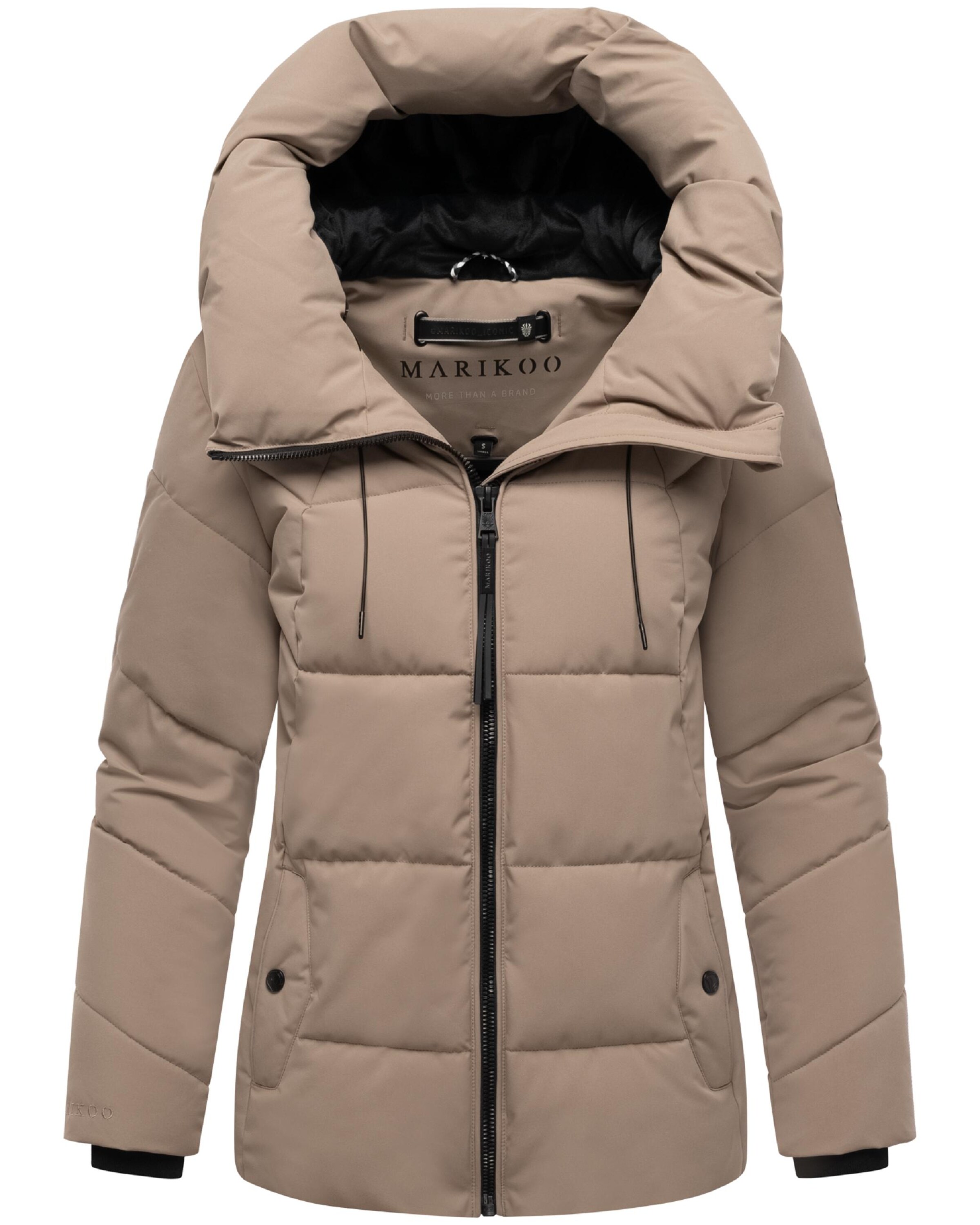 MARIKOO Χειμερινό μπουφάν 'Kuscheltatze XVI' σε μπεζ