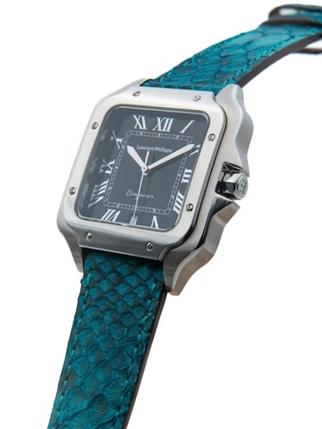Laurent Philippe - Reloj analógico 'Conqueror Black Orlov – Blue Venin' en azul