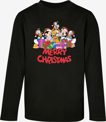 T-Shirt 'Mickey Mouse And Friends - Christmas' ABSOLUTE CULT en noir : devant