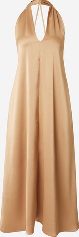 Samsøe Samsøe Evening Dress 'Sacille' in Brown: front