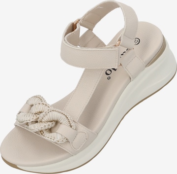 Palado - Sandalias 'Palado Gyapon' en beige: frente