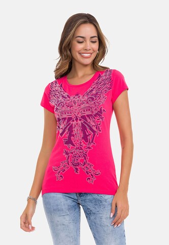 CIPO & BAXX T-Shirt in Pink