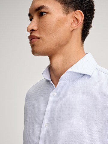 JOOP! Slim fit Button Up Shirt 'Pares' in Blue