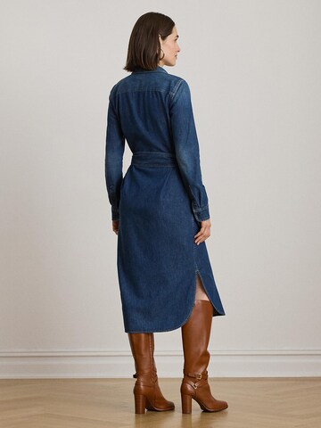 Abito camicia 'LANAINE' di Lauren Ralph Lauren in blu