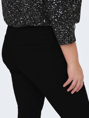 ONLY Carmakoma Skinny Jeans 'CARTHUNDER' i svart