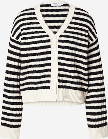 MSCH COPENHAGEN Knit cardigan 'Kitna' in White: front