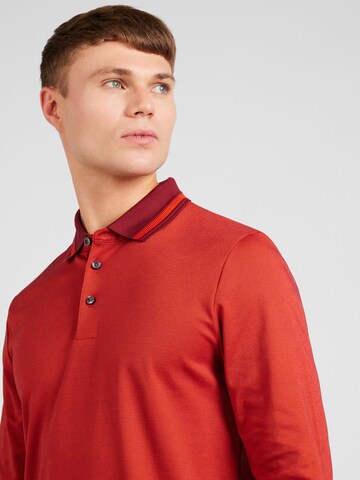 BOSS Poloshirt 'Pleins' in Rot