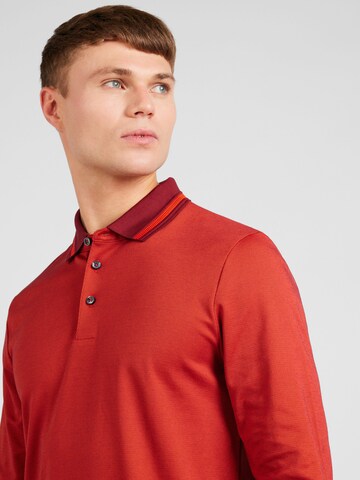 T-Shirt 'Pleins' BOSS Black en rouge