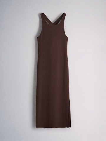 The Set - Vestido en marrón