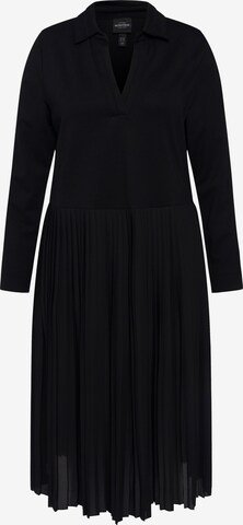 Robe Ulla Popken en noir : devant