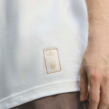 T-Shirt fonctionnel 'Italien Originals' ADIDAS PERFORMANCE en blanc