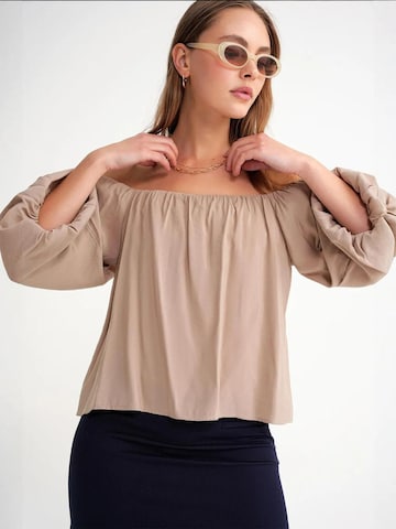 MixRay Blouse 'Blusen' in Brown