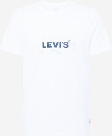 LEVI'S ® Shirt 'SS Relaxed Baby Tab Tee' in White: front