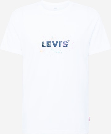 LEVI'S ® Shirt 'SS Relaxed Baby Tab Tee' in Weiß: predná strana