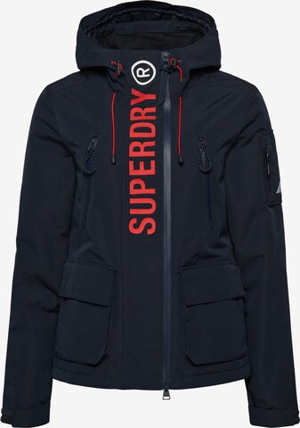 Veste mi-saison Superdry en noir : devant