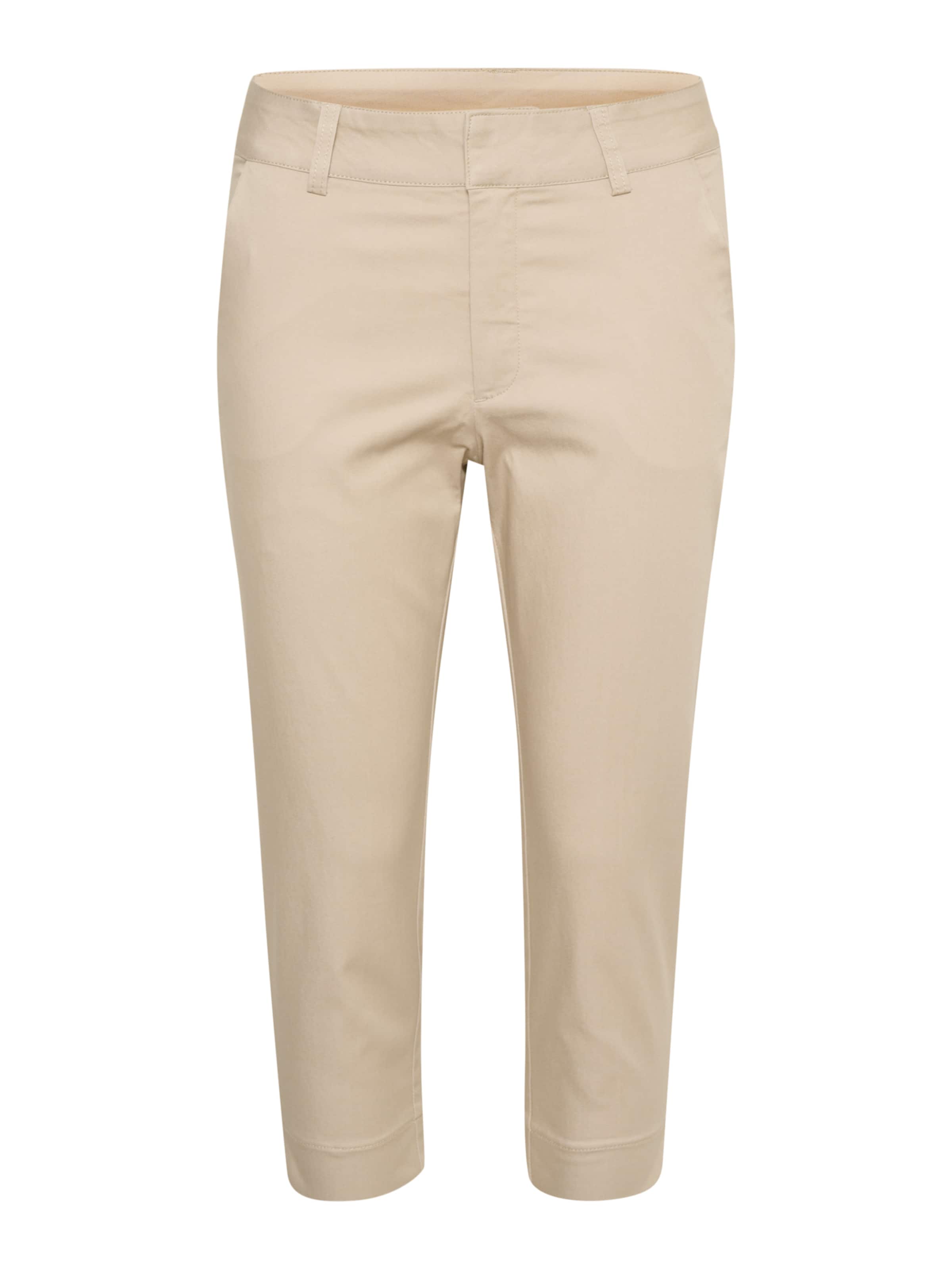 Kaffe Slim fit Trousers 'KALea' in Beige: front