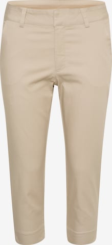 Pantalon 'KALea' Kaffe en beige : devant