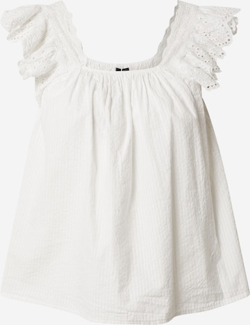 VERO MODA - Top 'Ulemi' en blanco: frente